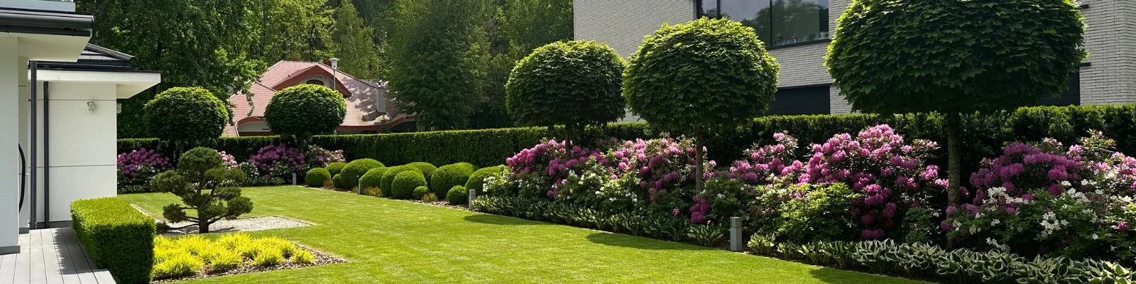 Usługi ogrodnicze w Warszawie, ogród zaprojektowany dla klienta